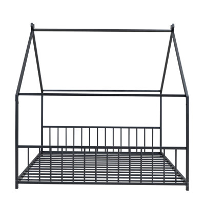 Lit en métal pour chambre d'amis Christenson