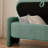 Ottoman Oval Storage Bench 3D Fabric Bench With Large Storage Space-1587878121