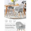 Avila 44cm H Velvet Upholstered Upholstered Back Armchair-170700743