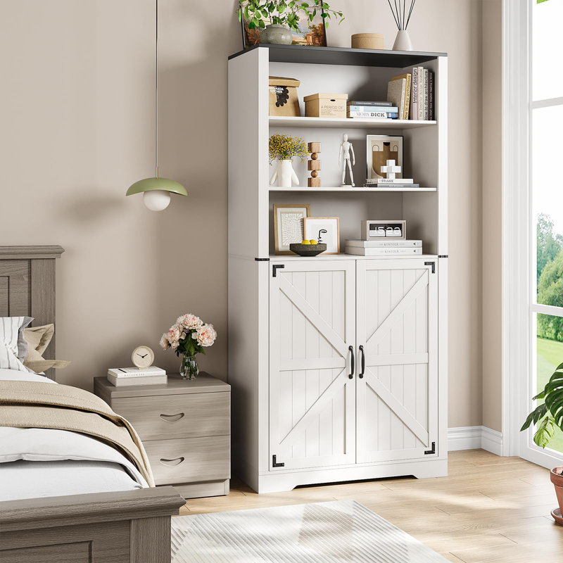 5-Tier Tall Open Display Shelves