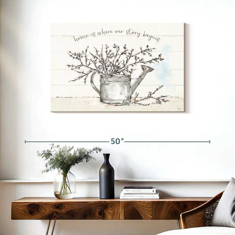 Country Love I, 24" H x 36" W