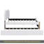 Lit plateforme tapissier avec pieds de support en bois et lit gigogne simple-1246546397-1246546396