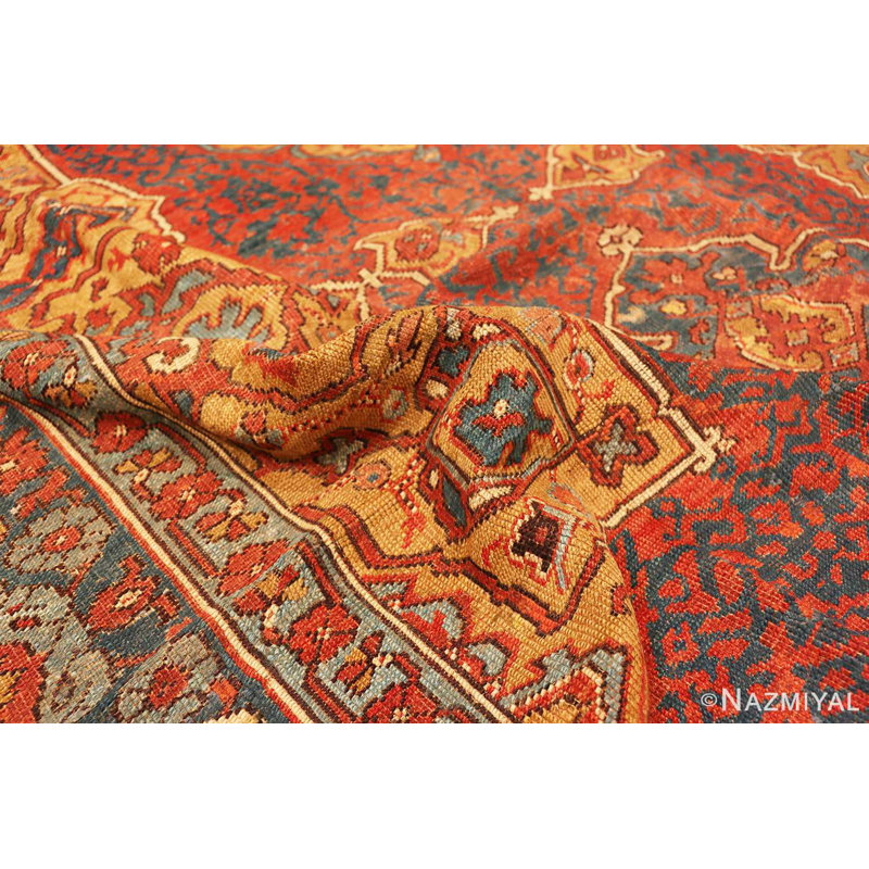 Tapis antique turc Smyrna du 17ème siècle