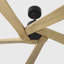 Visual Comfort Fan Aspen 56 Indoor Ceiling Fan with Natural Honey blades and Handheld Remote-429201412-429201434