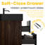 Dru Wall Mounted With Granite Top