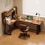Bureau en fer massif en forme de L brun noisette-1035851571-1035851569