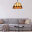 Bistro 15 cm H Bowl Glass Pendant Shade ( Screw On ) in Beige-823480691