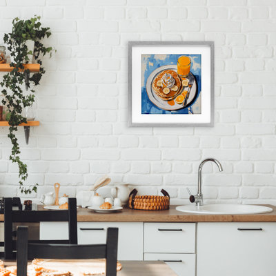 Banana Bliss Sunshine Framed Print Under Glass, design by Tina LeCour