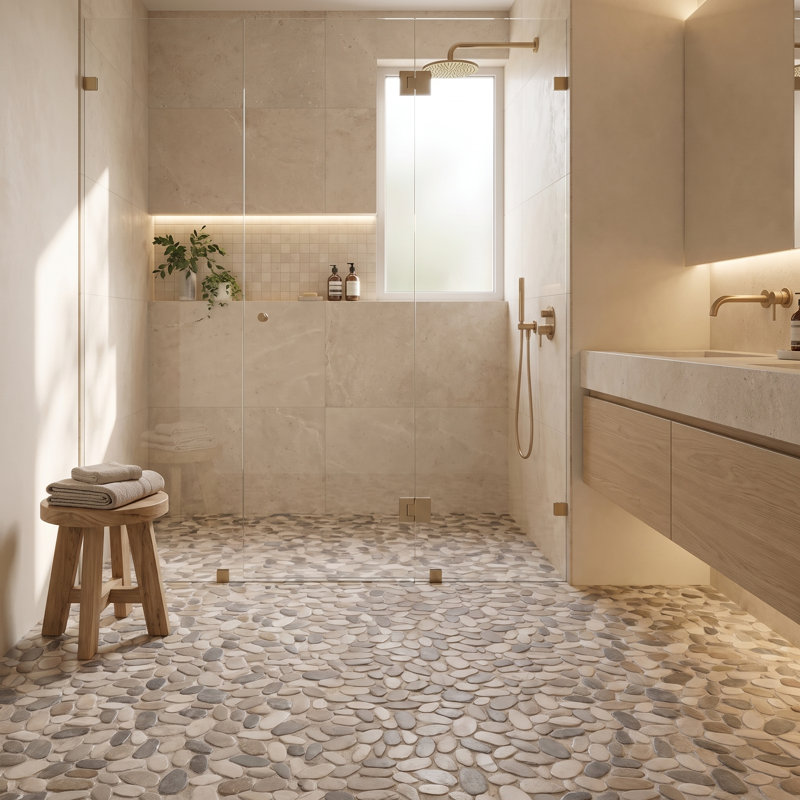 Mélange chaud de mosaïque Pebble Vista, Mélange chaud
