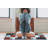 Tyjai Geometric Synthetic Water Resistant Non-Skid Kitchen Mat