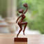 Sculpture en bois romantique fait main Penishaw