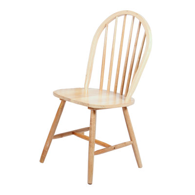 Esszimmerstuhl-Set Canales aus Massivholz in Beige