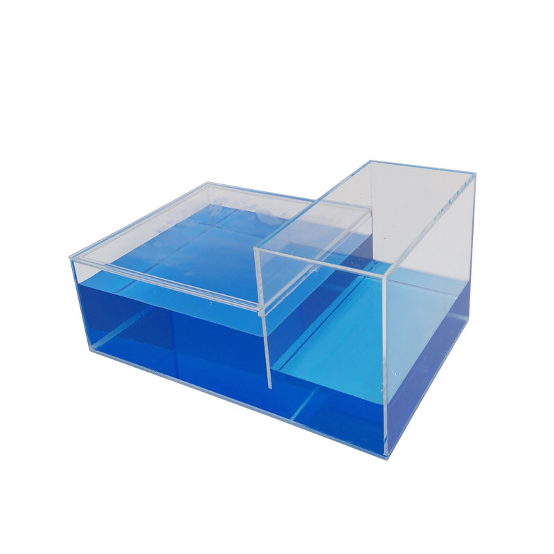 Acrylique Aqaurium Fishtank 2 niveaux de réservoir d'eau Glorifier Store
