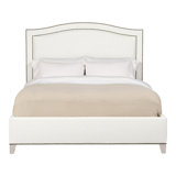 Caroline/Casey Queen Upholstered Low Profile Panel Bed