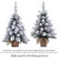 Polyvinyl Chloride (PVC) Artificial Tree Stand For Max. Tree Height Under 6 Ft.