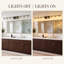 Éclairage pour meuble-lavabo 8 lumières Farmhouse