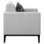 Siège transitionnel gris - Combine confort et esthétique moderne pour une chaise confortable