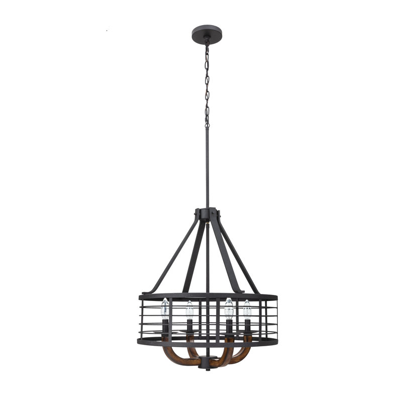Lustre tambour 4 lumières Elk