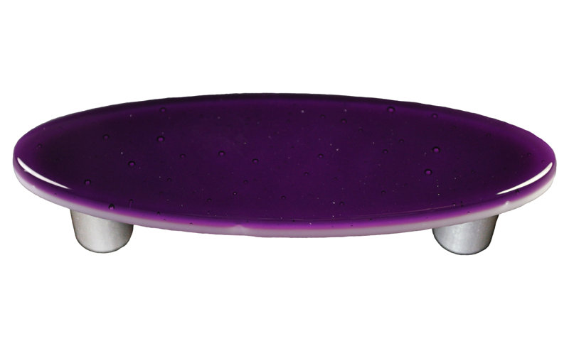 Poignée barre 3 po Solids, Noir, Violet Striker