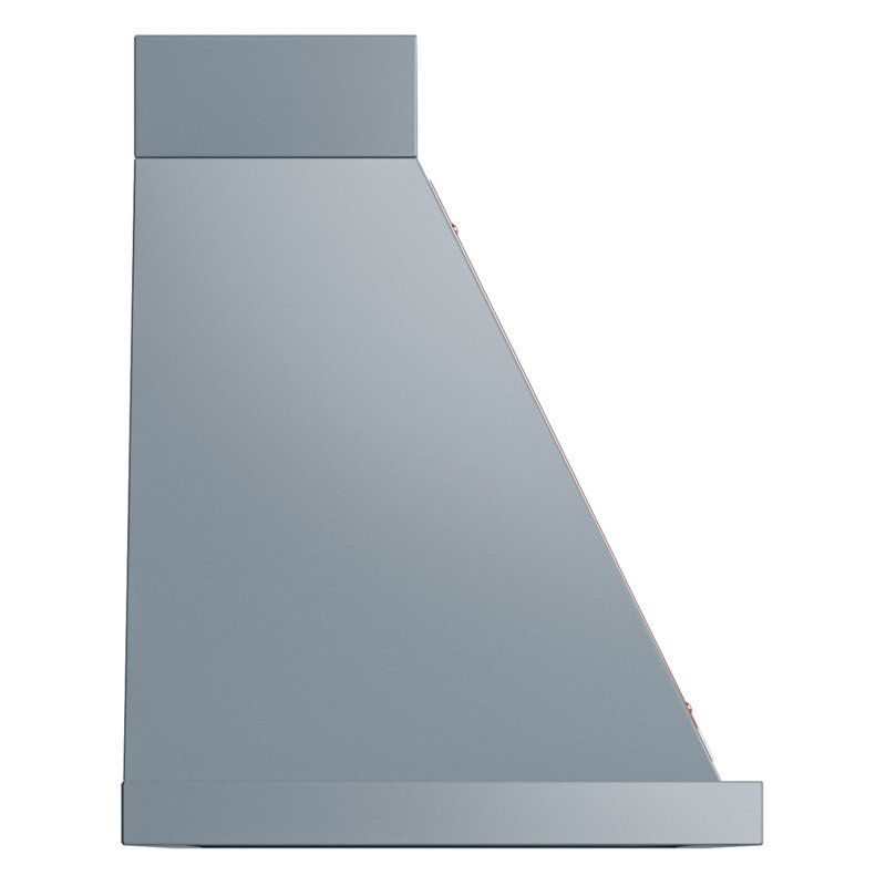 ILVE Nostalgie Noblesse 36 inch Range Hood, Blue Gray/Copper