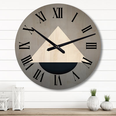 Très grande horloge murale rétro