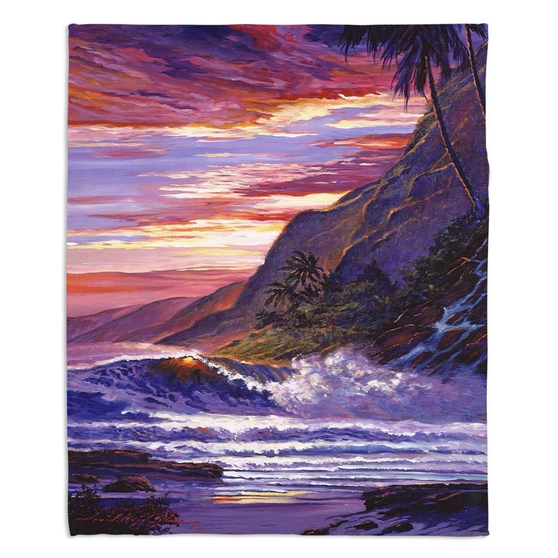 Hand Woven Throw Blanket, 68" x 80"
