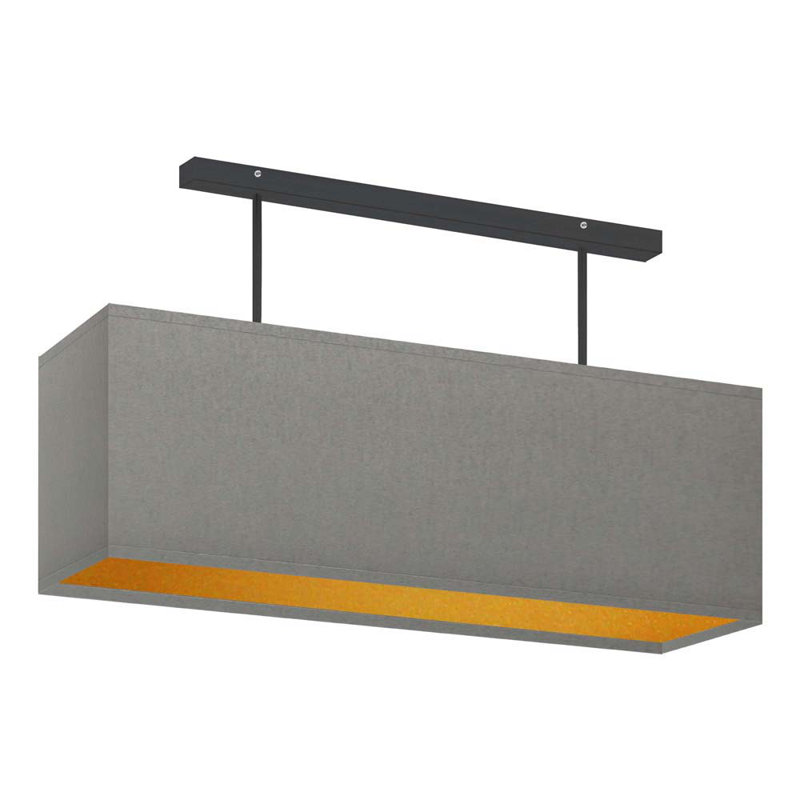 Genett 2 - Light Kitchen Island Pendant, Grey, Black