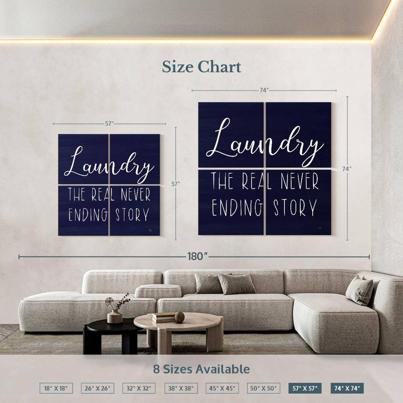 Tergel Laundry Story, 57'' H x 57'' W