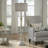 Ogden 62'' White Wash Traditional Floor Lamp