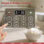 Autocuiseur électrique gris 3 pte, autocuiseur compact 8 en 1, marmite antiadhésive en céramique, 700 W pour petite cuisine