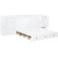 Grand lit blanc avec armoires pratiques et grands tiroirs pratiques-1059264422