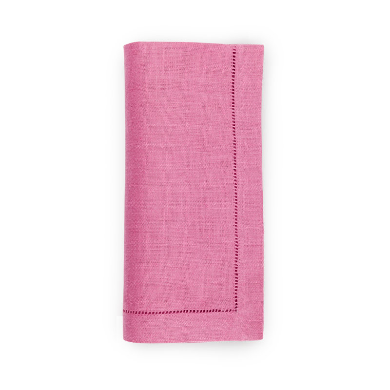 Festival Linen Rectangle Napkins, Flamingo
