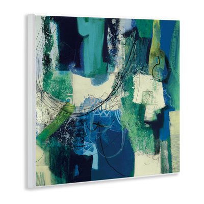 Plaque murale abstraite Essenza Cool Tone, design par Maurizio Piovan