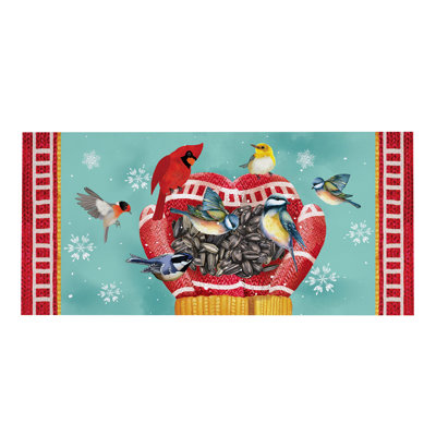 Tapis de bienvenue Welcome Bird Friends Sassafras