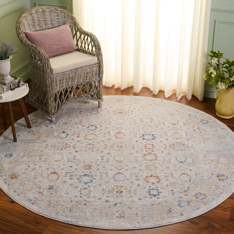Scarlett 404 Performance Oriental Rug, Round 6'7"