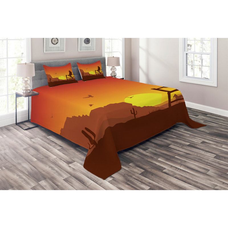 Rustic Polyester Coverlet