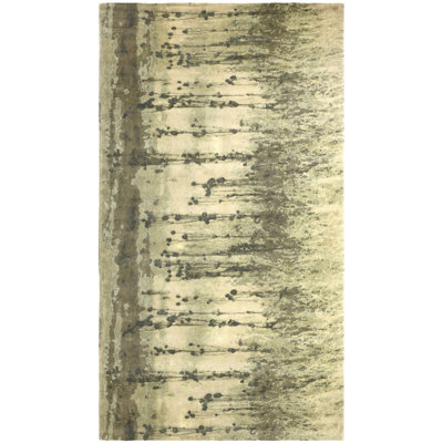 Wool And Silk Nepal One-of-a-Kind Rectangle 9' X 16' Area Rug