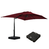 Moona 156'' x 120'' Rectangular Cantilever Umbrella