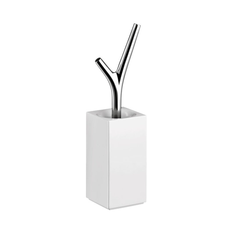 Massaud 18.5in. H Free Standing Toilet Brush and Holder