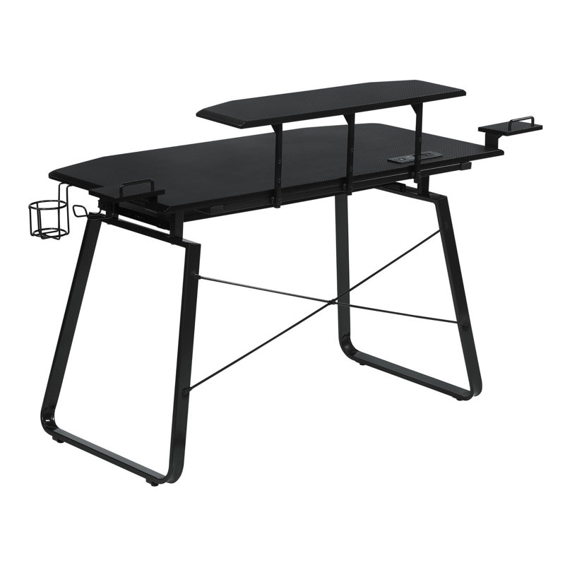 Kazuto Gaming Desk with Power Outlet