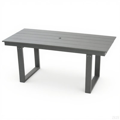 Outdoor Grey Dining Table &Meeting Table