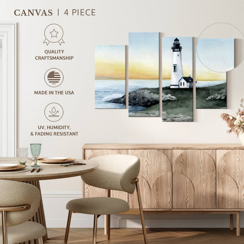 Lighthouse Bay I, 18" H x 30" W