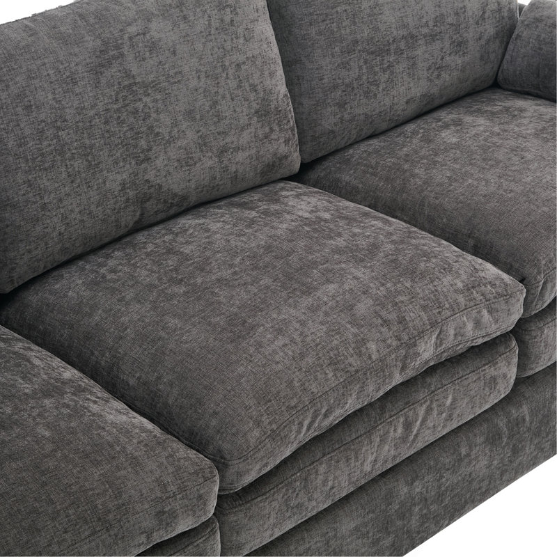 Canapé rembourré surdimensionné Comfy Cloud Canapé, Gris