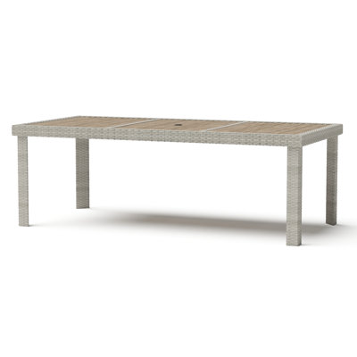 Ehrenfried Square Outdoor Dining Table Yes , 88 " W 42 " D