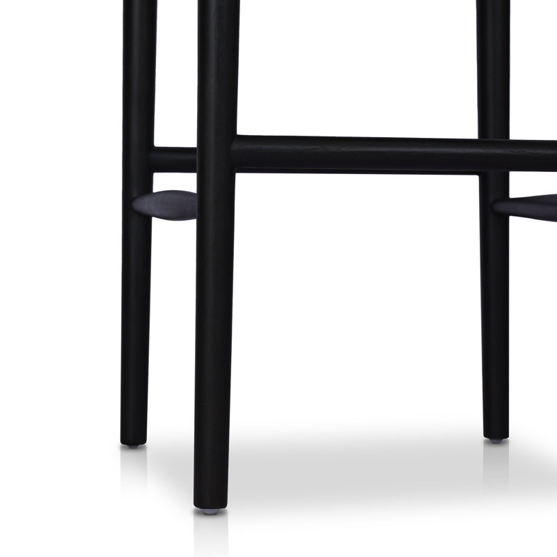 Tabouret de bar 30 po Ronaldo, 30", Noir, noir, noir, noir, Noir, noir, noir, noir