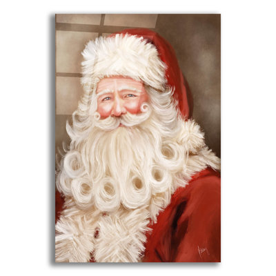  «Kris Kringle» par Ashley Bradley, art mural en verre acrylique