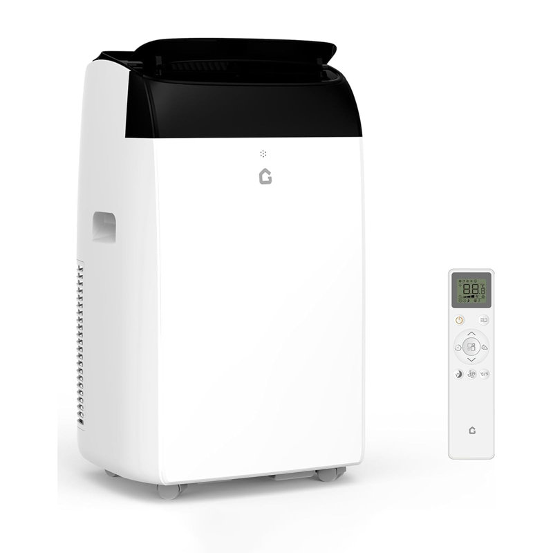 Climatiseur portatif 14 000 BTU 700 pieds carrés 3-en-1 Ventilateur déshumidificateur à évaporation automatique avec télécommande