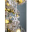 9.8x4.7" Snowflake Ornament, Hanging Home Decor Accents for Christmas Tree, Holiday Display, Set of 12