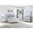 Upholstered Led Bed Made With Wood-114228964-114228963