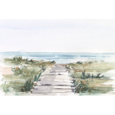 Ocean Access I 1 Piece Wrapped Canvas Painting